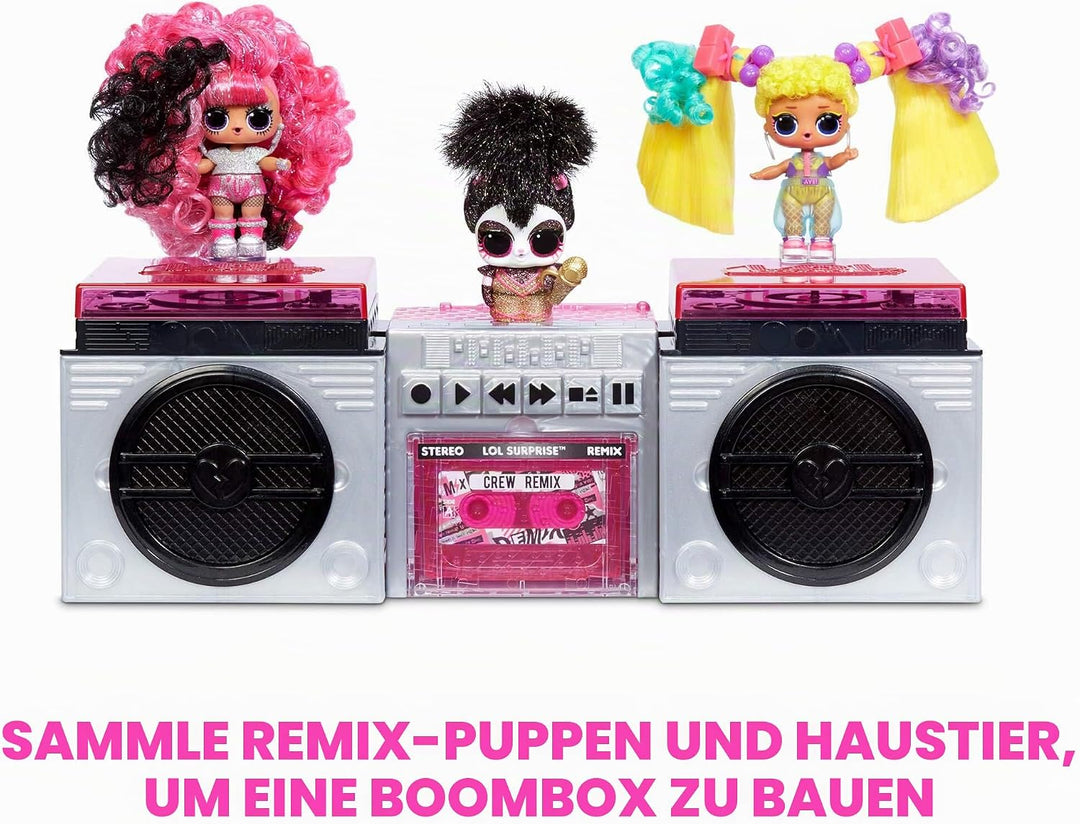 L.O.L. Surprise! 566977E7C Remix Haar-Flip-Puppen - Sammlerstücke - 15 Überraschungen - mit Haarenth