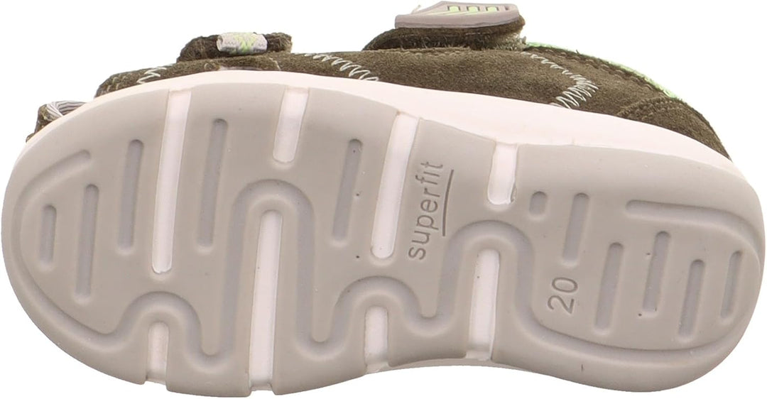 Superfit Jungen Freddy Sandalen 19 EU Grün Hellgrün 7000, 19 EU Grün Hellgrün 7000