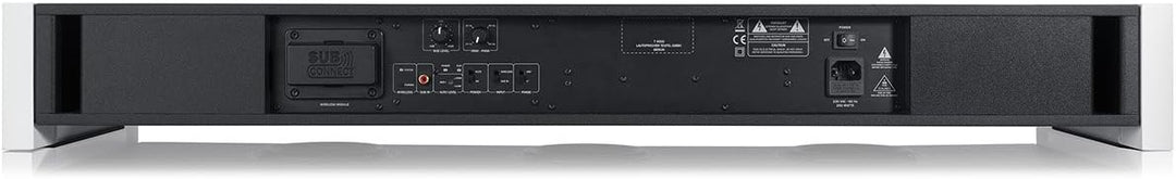 Teufel Flach Subwoofer T 4000 - Platzsparende Wireless Subwoofer, Bassreflex - schwarz, schwarz