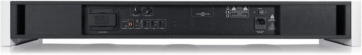 Teufel Flach Subwoofer T 4000 - Platzsparende Wireless Subwoofer, Bassreflex - schwarz, schwarz