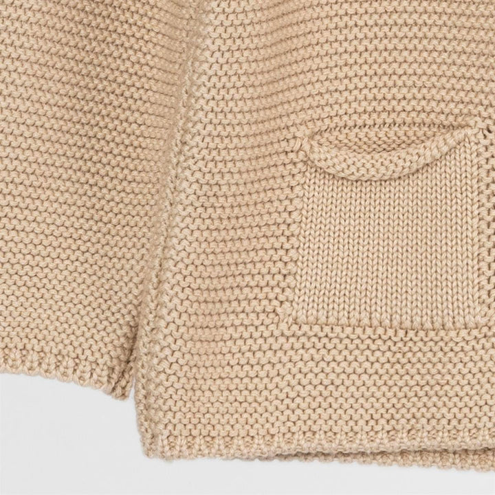 Minora Baby/Kind Strickjacke mit Kapuzenpullover für Jungen und Mädchen - Hoodie Sweatshirt - Unisex