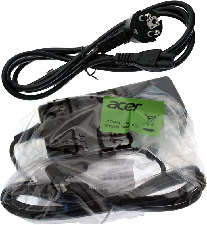 Acer Netzteil/Ladegerät 19V / 2,37A / 45W mit Netzkabel EU Aspire Switch Alpha 12 SA5-271P Serie (Or