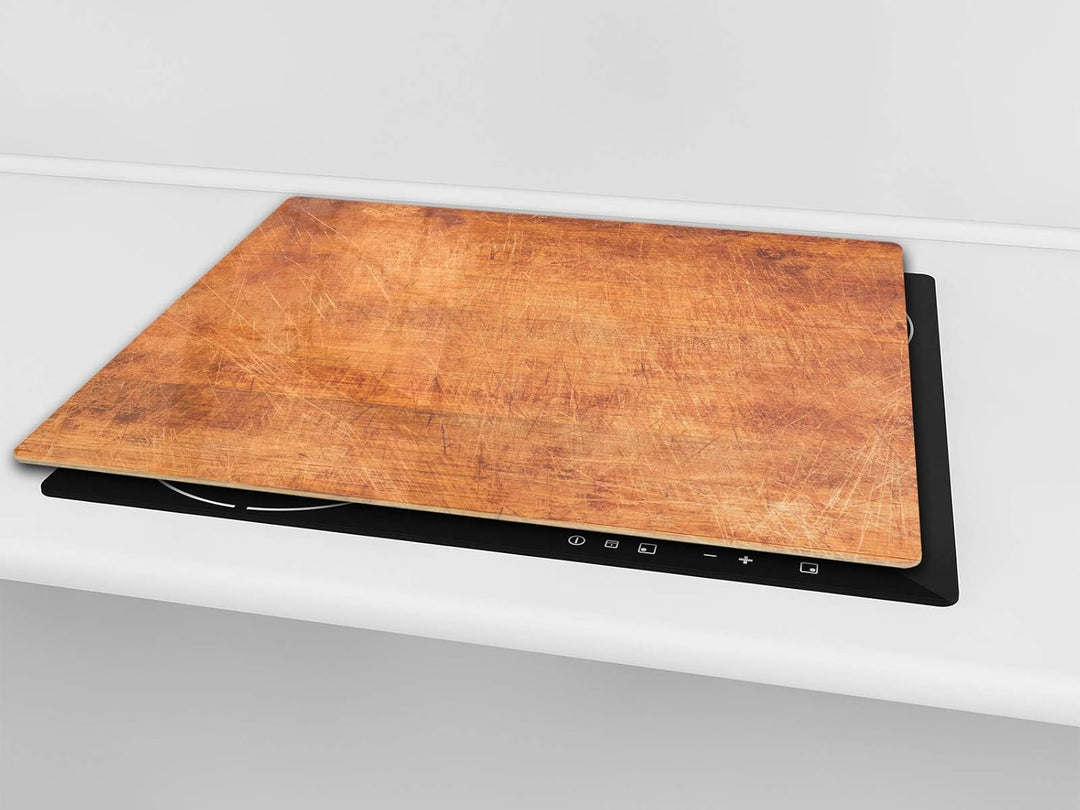 Kochplattenabdeckung Stove Cover und Schneideplatten SINGLE mit 60 x 52 cm und DOUBLE - zwei Bretter