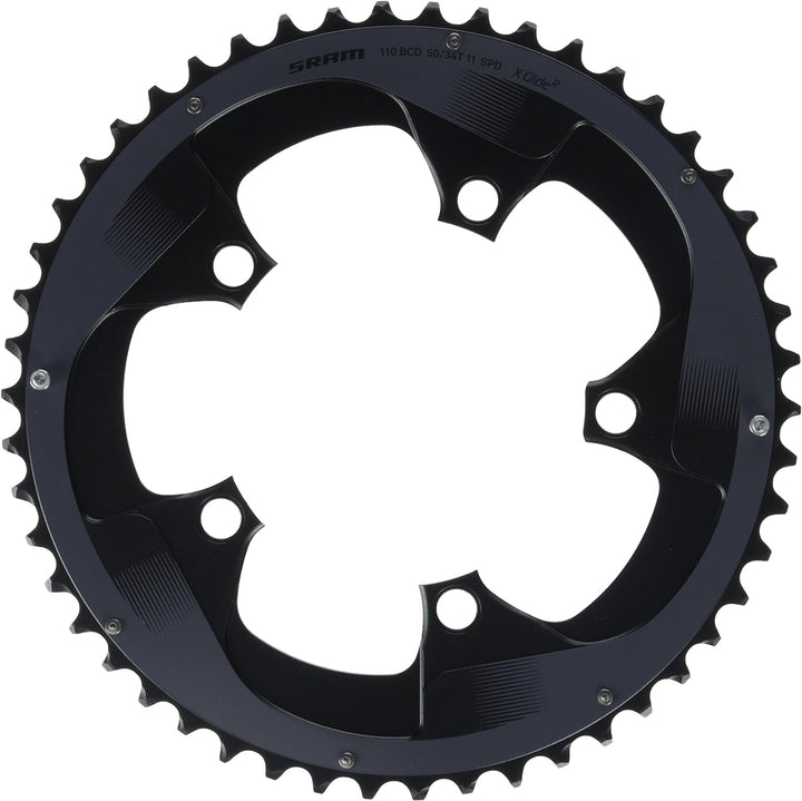 Sram Road Kettenblatt force22 X-Glide R 50T Yaw S3 Versteckter Bolzen und nicht versteckter Bolzen 1