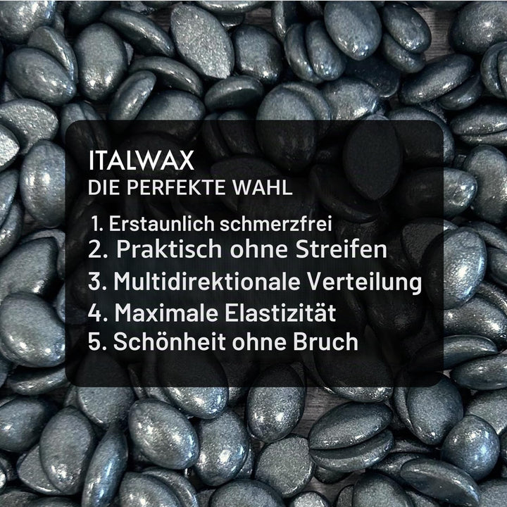 Italwax Pour Homme - 1kg - Waxing perlen für Haarentfernung - Natürliche Formulierung für alle Hautt