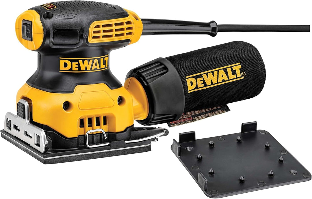 DeWalt Vibratiosnschleifer/Schwingschleifer (230 Watt, Schwingkreis-ø 1.6 mm, Schleifplatte 108 x 11