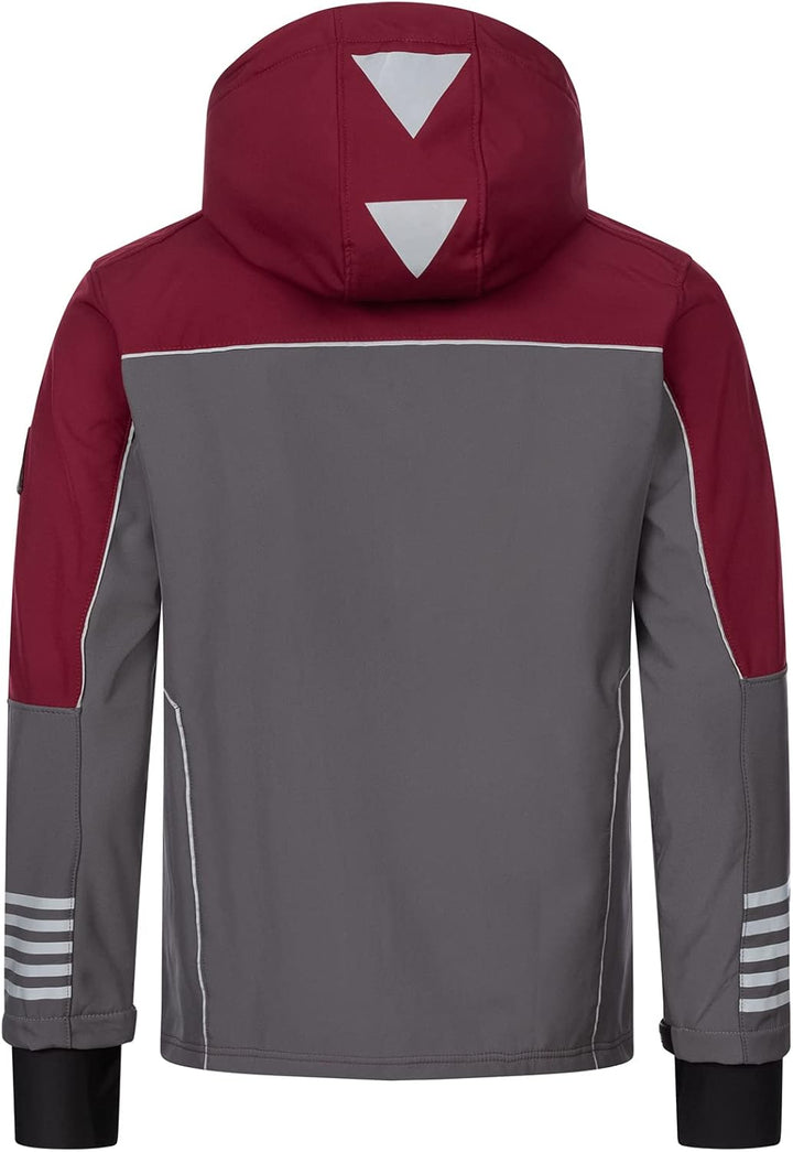Rock Creek Herren Softshell Jacke Outdoor H-288 S Weinrot, S Weinrot