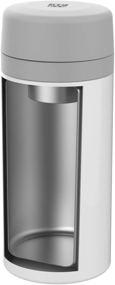 ZWILLING Thermo Thermoflasche, 420 ml, Integrierter Siebeinsatz, Isolierflasche für Tee &amp; Infused Wa