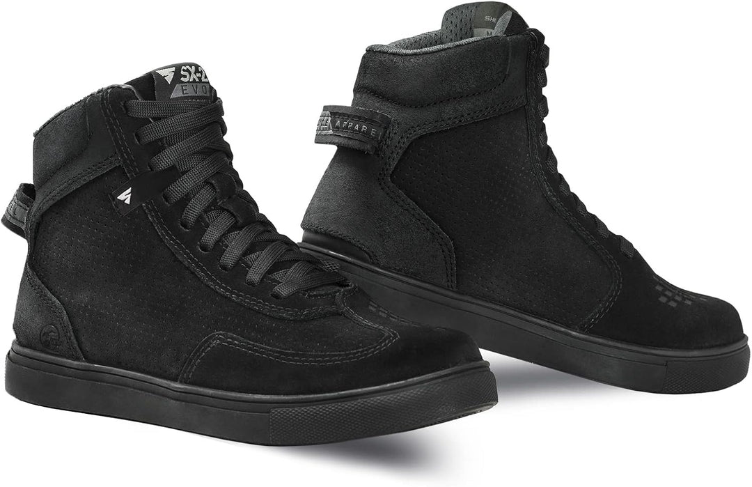 SHIMA SX-2 EVO LADY Motorradschuhe für Damen | Atmungsaktiv, Verstärkte Leder Biker Motorradstiefel