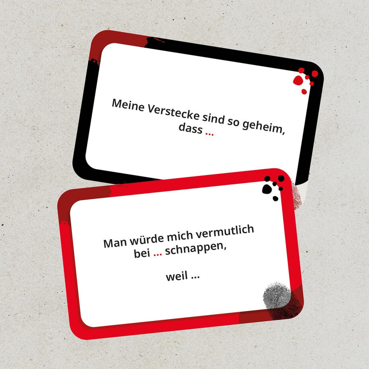 Generisch Kopfkino à la Carte - KRIMI total Edition, Partyspiel, 3-11 Mitspieler