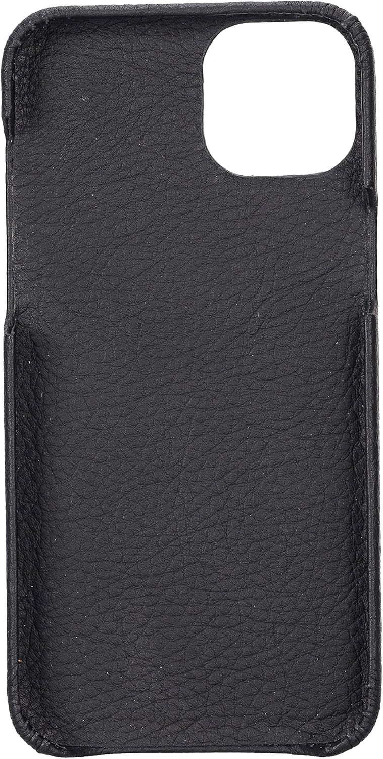 Solo Pelle Lederhülle kompatibel für iPhone 14 Plus in 6.7 Zoll abnehmbare Hülle (2in1) inkl. Karten