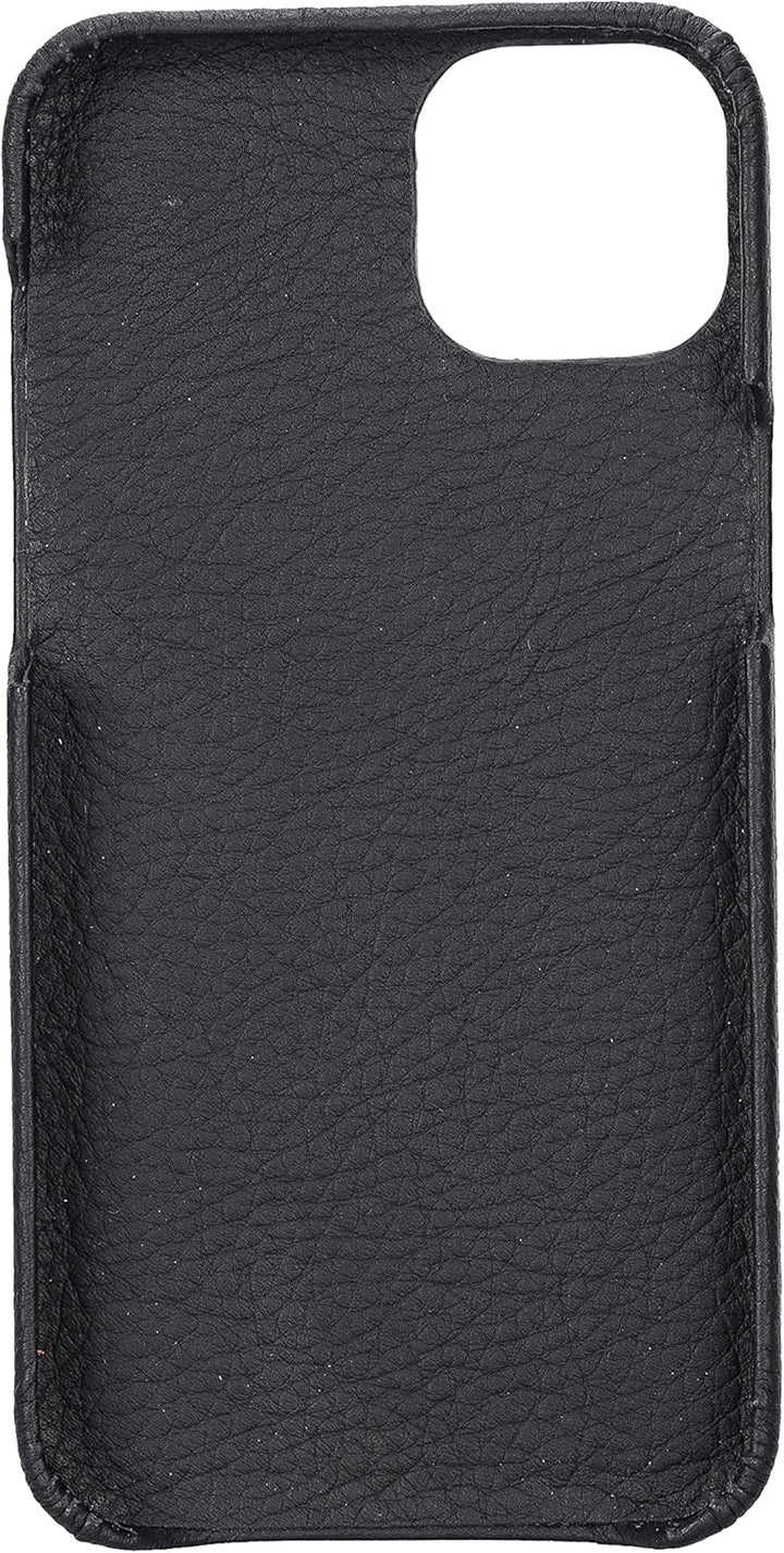Solo Pelle Lederhülle kompatibel für iPhone 14 Plus in 6.7 Zoll abnehmbare Hülle (2in1) inkl. Karten