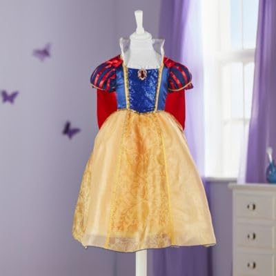 Disney Store Official Snow White Costume for Kids 5-6 Jahre, 5-6 Jahre