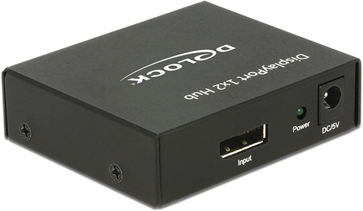 DeLock 87691, ﻿DisplayPort 1.2 Splitter 1 x DisplayPort in > 2 x DisplayPort Out 4K (Chipsatz: STDP4
