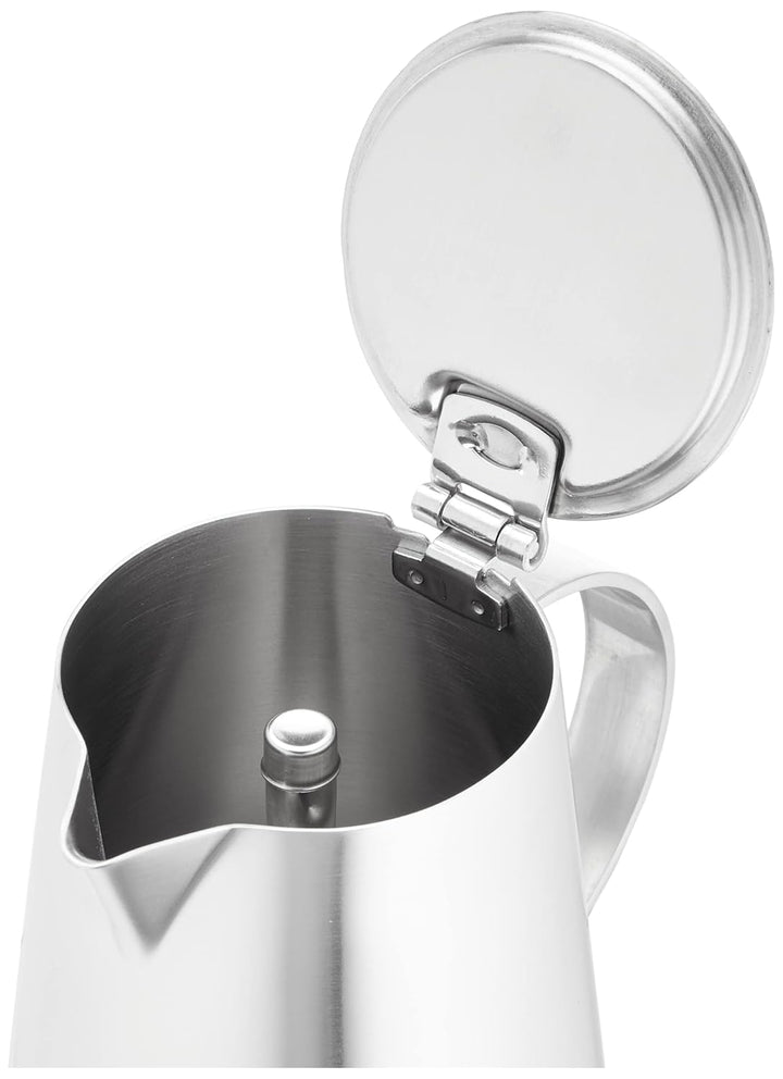 Cilio 202304 Espressokocher Modena, 6 Tassen, Edelstahl, Induktion geeignet