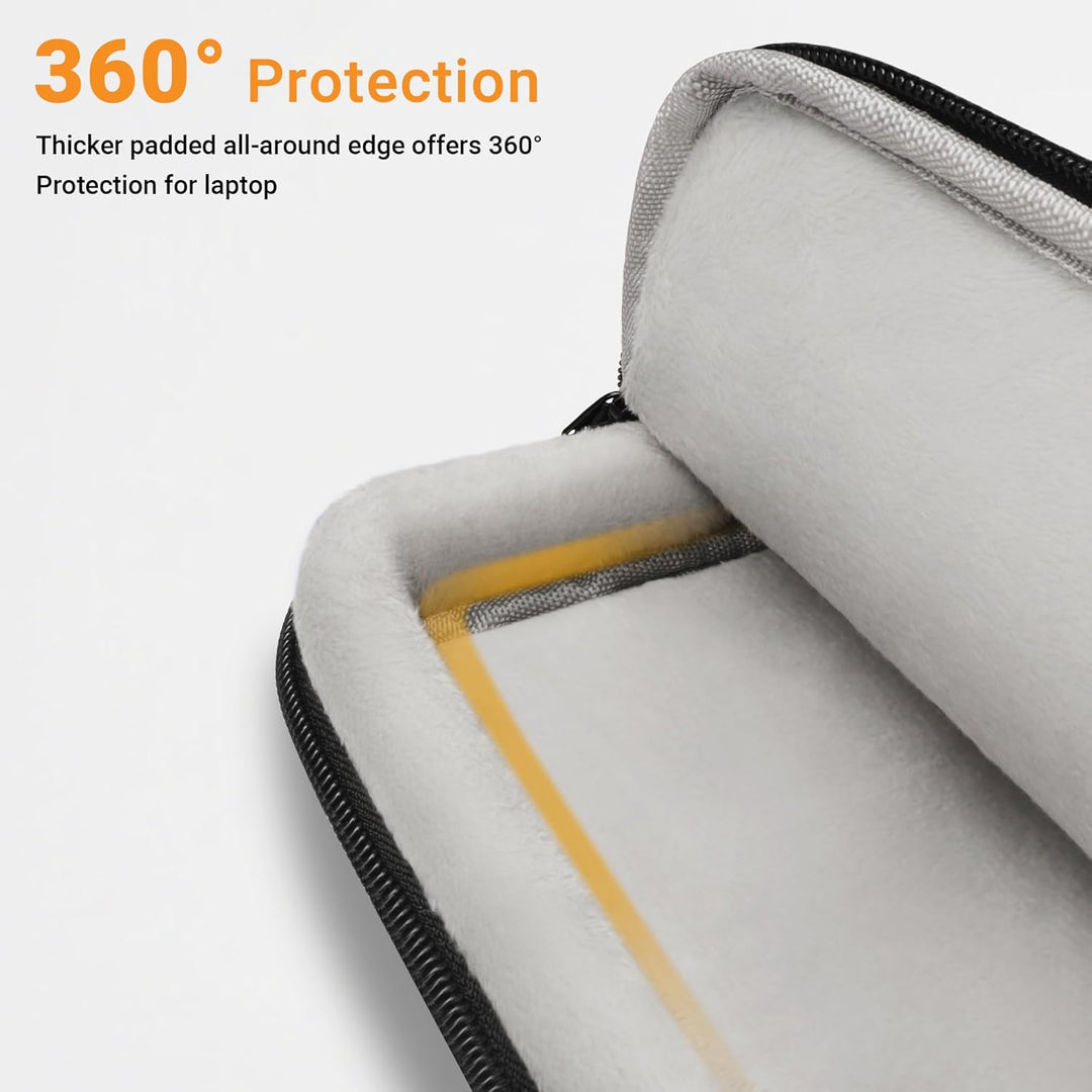 TECOOL 14 Zoll Laptoptasche, 360° Schutz Laptop Schultertasche Tasche | Wasserdicht Aktentasche Umhä