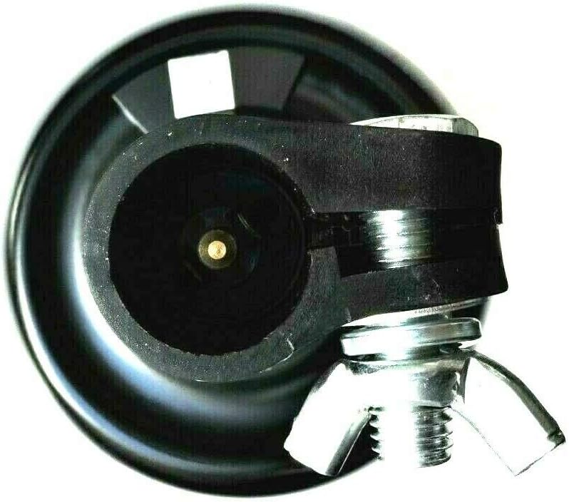 Rundumleuchte 12V / 24V H1 flexibler Fuss Rundumkennleuchte Warnleuchte gelb E9