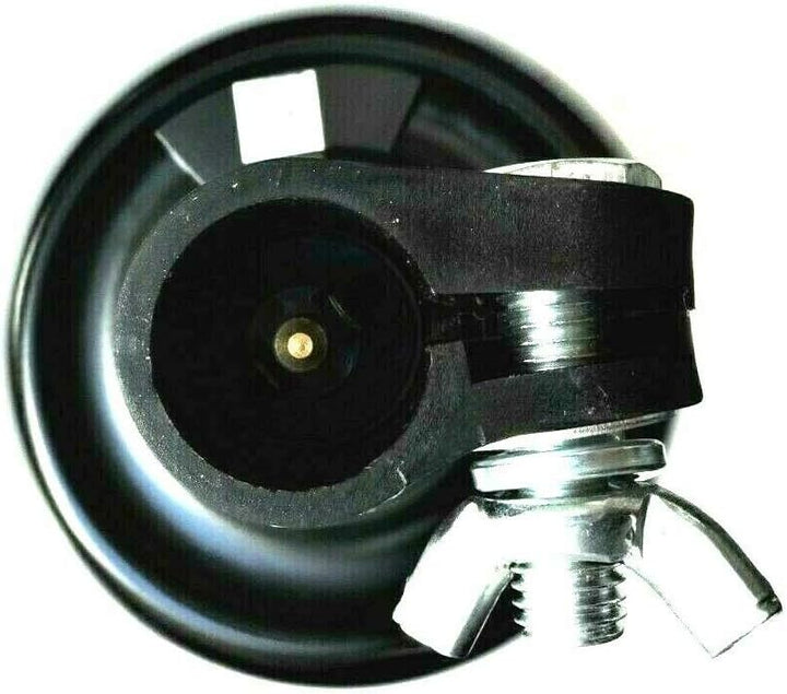 Rundumleuchte 12V / 24V H1 flexibler Fuss Rundumkennleuchte Warnleuchte gelb E9