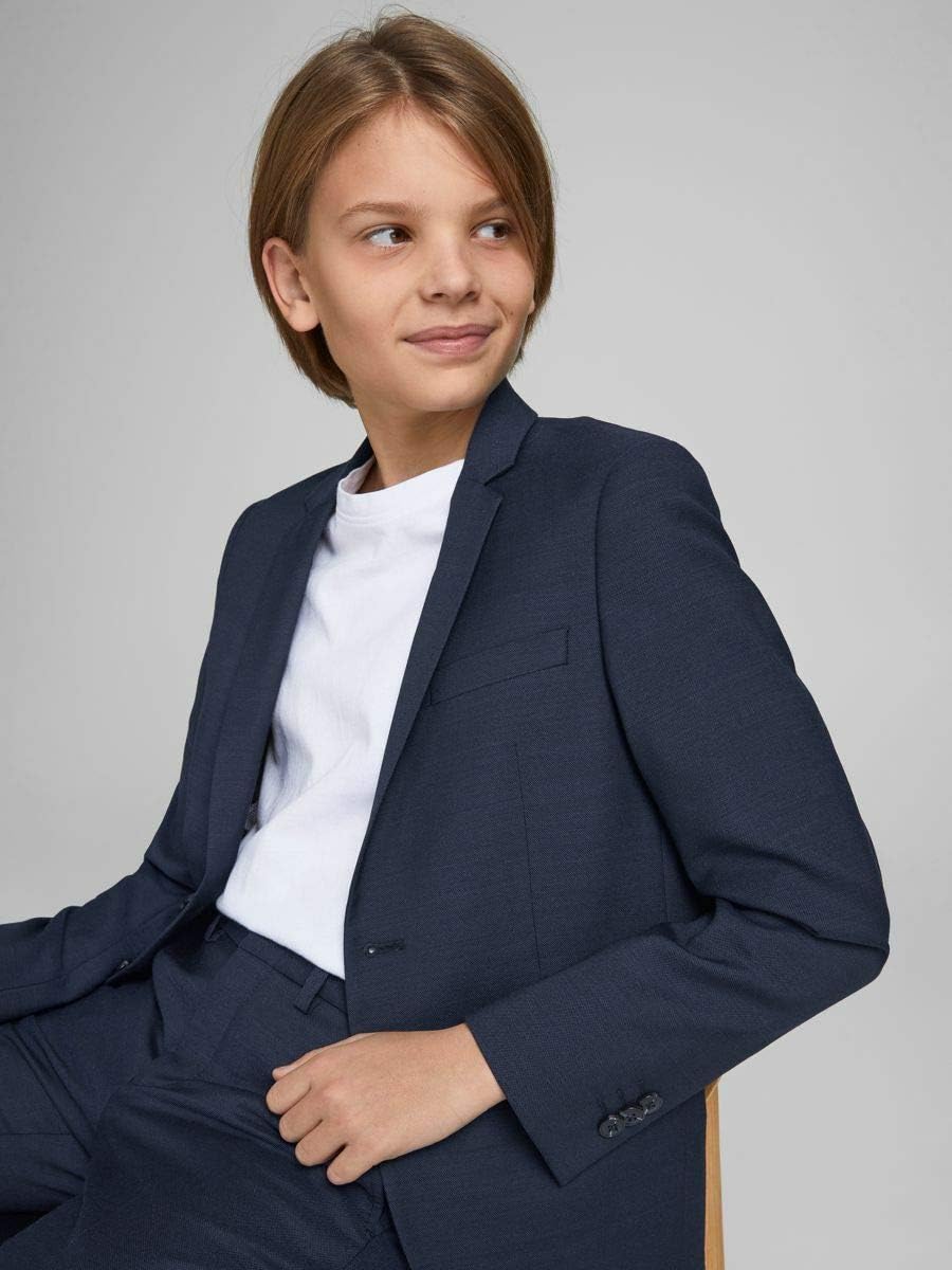 JACK & JONES Jungen Jprsolaris Jr Blazer 170 Dark Navy, 170 Dark Navy