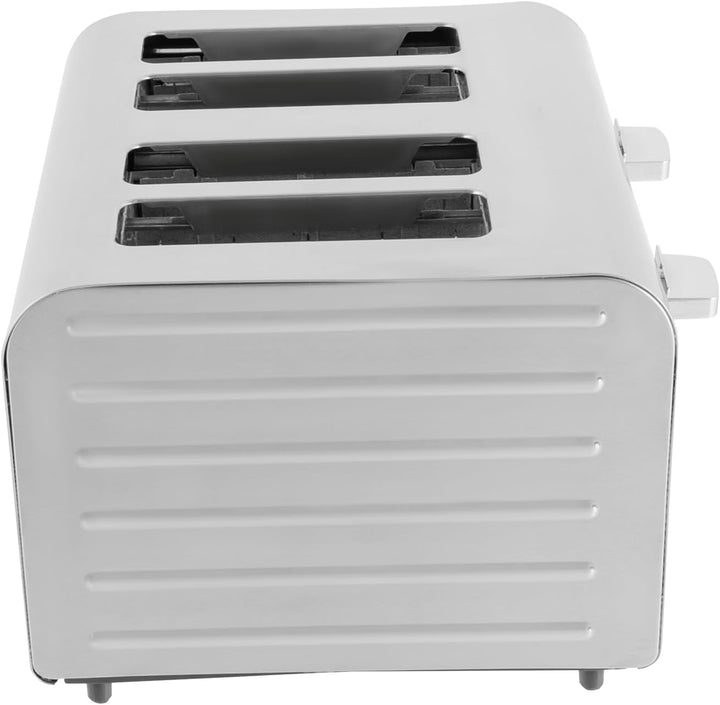 Toaster 4 Scheiben 1500W, Automatik-Langschlitztoaster, 7 Bräunungsstufen, Einstellbare Temperatur,