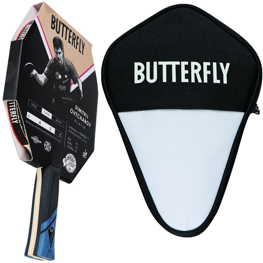 Butterfly® Dimitrij Ovtcharov Platin Tischtennisschläger | Eva-Technologie | ITTF zertifizierter Pan