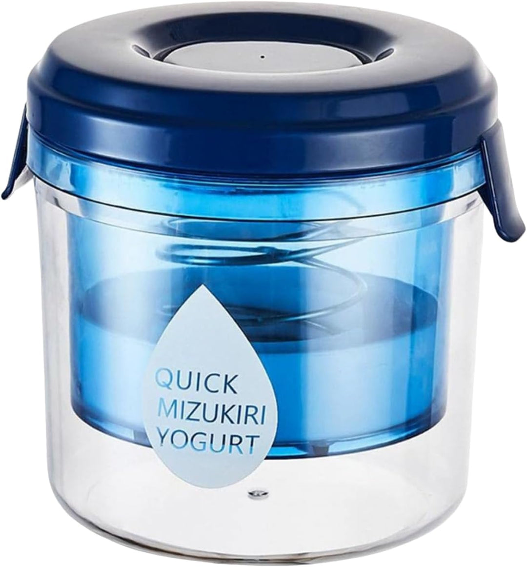 Griechischer Joghurt, griechischer Joghurthersteller mit feinem Mesh Pressentyp wiederverwendbares w