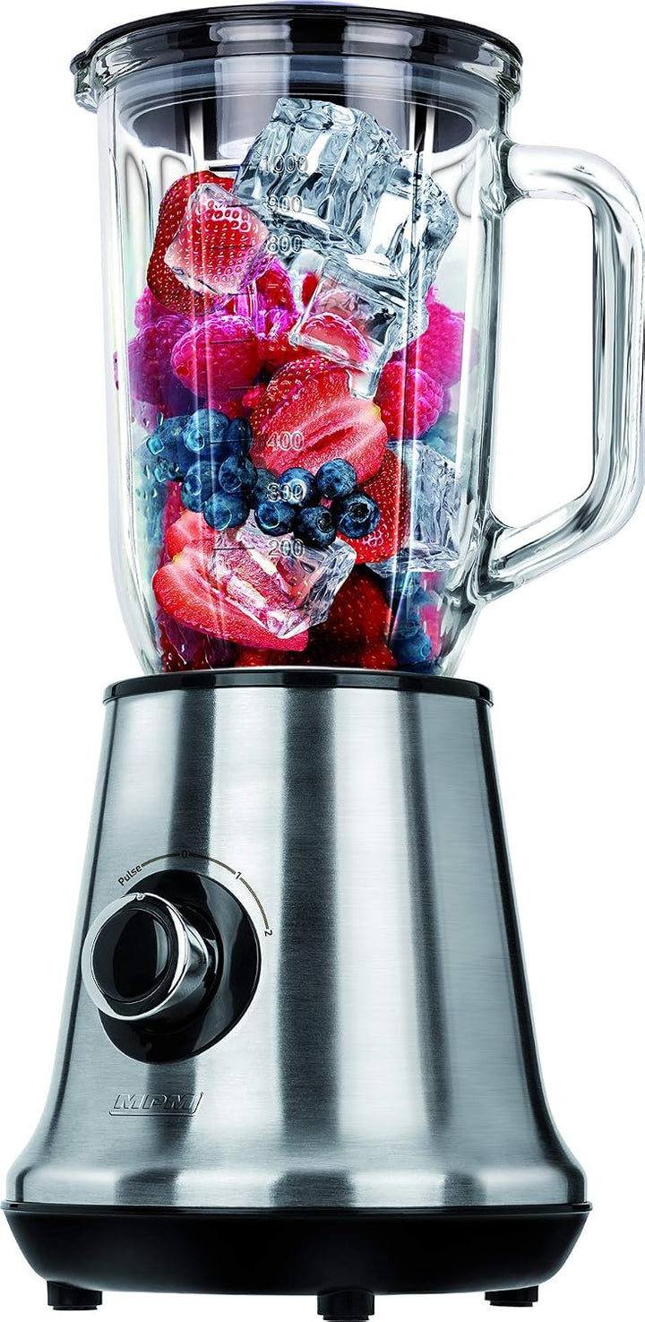 MPM MBL-15M blender 1 L Tabletop blender 450 W Stainless steel