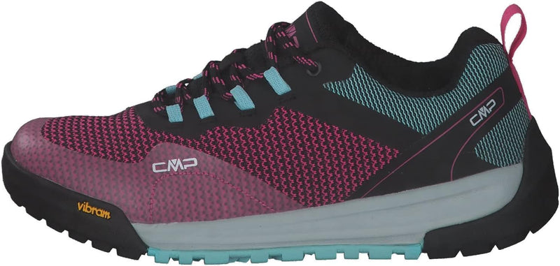 CMP Damen Lothal Wmn Bike Cycling Shoe 38 EU Fluo Rosa Blau Pink Fluo Acqua, 38 EU Fluo Rosa Blau Pi