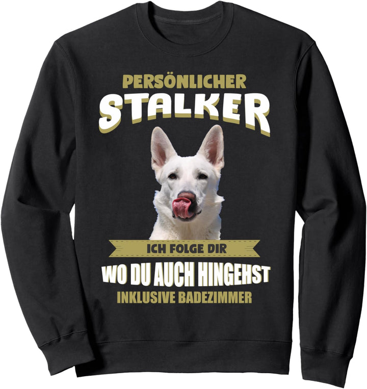 Weisser Schäferhund Hund - Weisser Schäferhund Sweatshirt