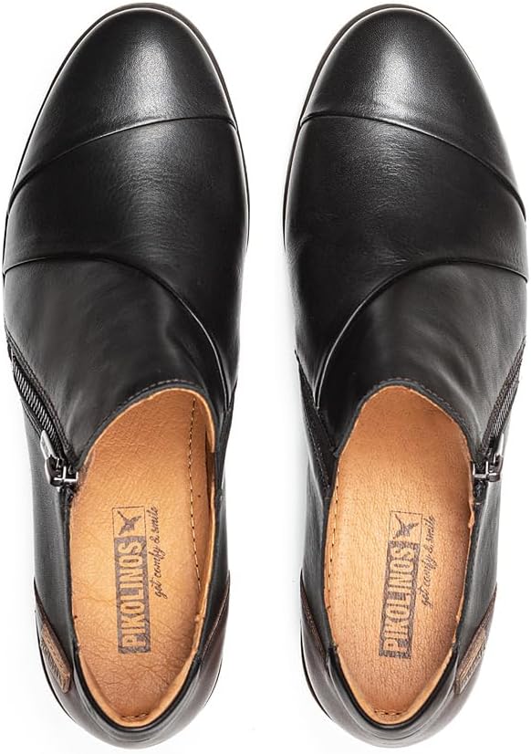 Pikolinos Mokassins in Leder Modell Aguilas für Frauen Schwarz 37 EU, Schwarz 37 EU