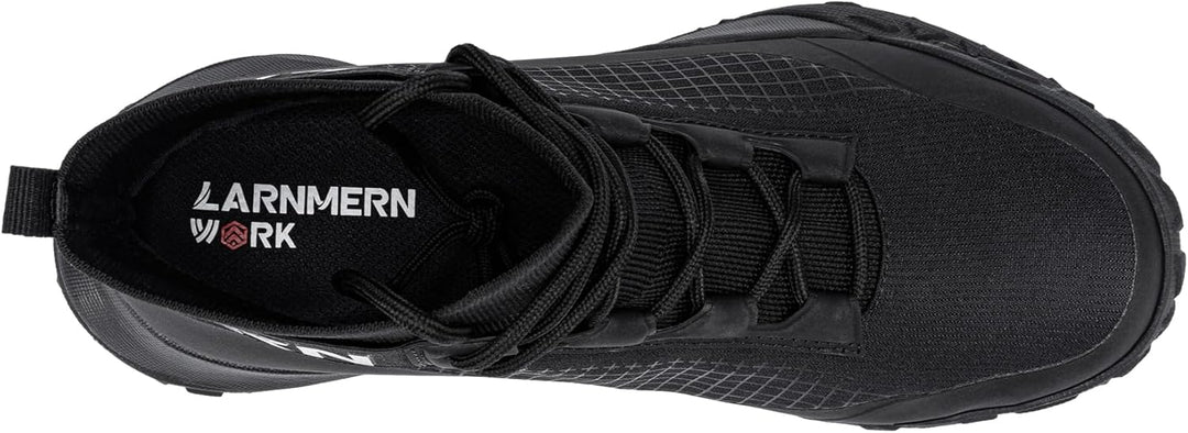 LARNMERN Arbeitsschuhe Herren Damen Sicherheitsschuhe SRC rutschfest Antistatisch Stahlkappenschuhe