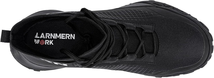 LARNMERN Arbeitsschuhe Herren Damen Sicherheitsschuhe SRC rutschfest Antistatisch Stahlkappenschuhe