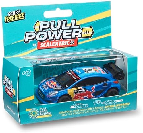 SCALEXTRIC Pull-Power-Rennwagen, klassisch, Massstab 1:43 (Ford Puma WRC - #8), Ford Puma WRC - #8