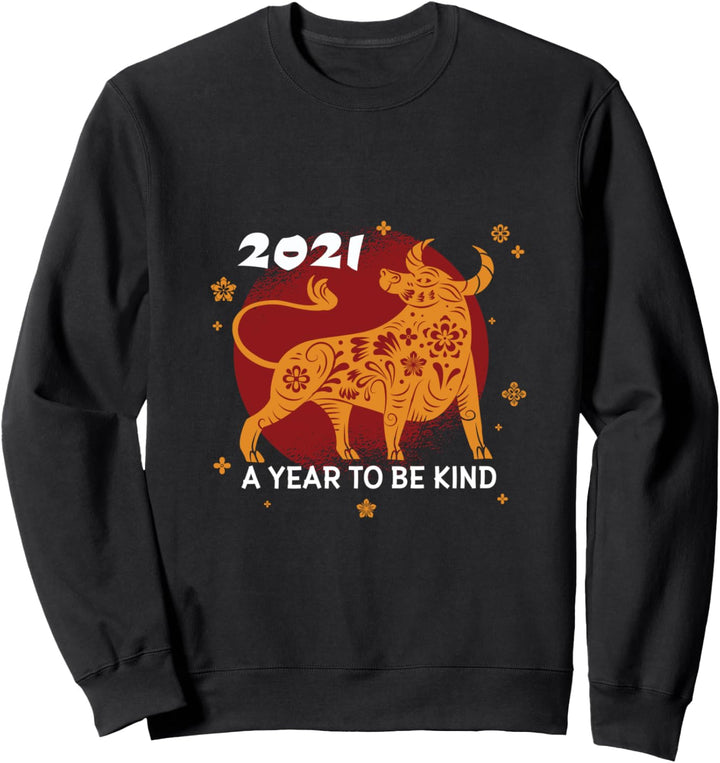 Chinesisches Neujahr 2021 - Jahr des Ochsen Sweatshirt