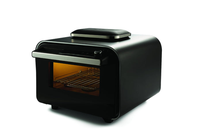 riviera&bar Pizzaofen Hochtemperatur bis 400 °C - Pizza Backofen mit Steinplatte, Schnelles Aufheize