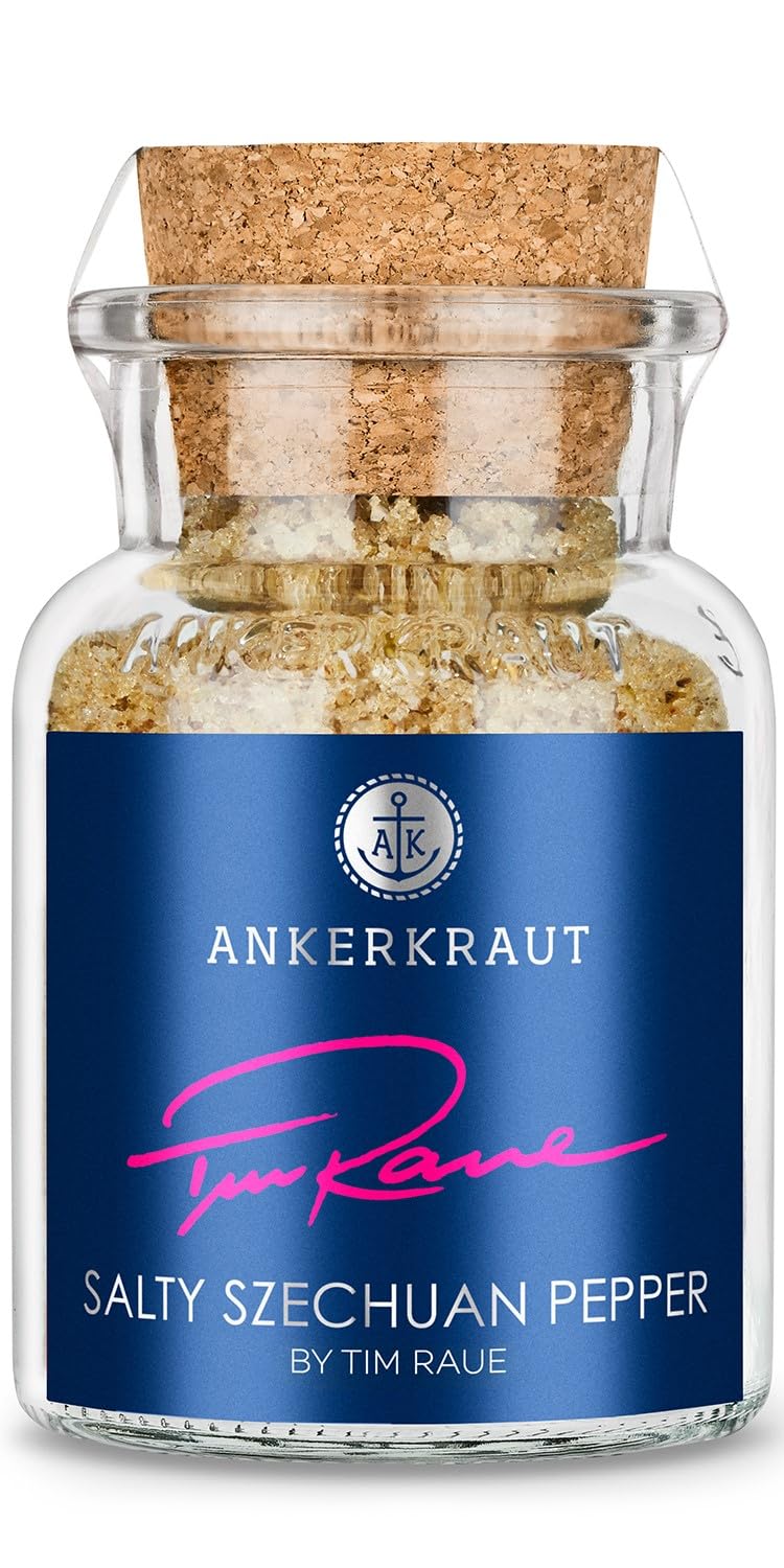 Ankerkraut x Tim Raue Gewürz-Set, vier Gewürze inklusive Rezeptheft des Sterne-Koch, Gewürz im Korke