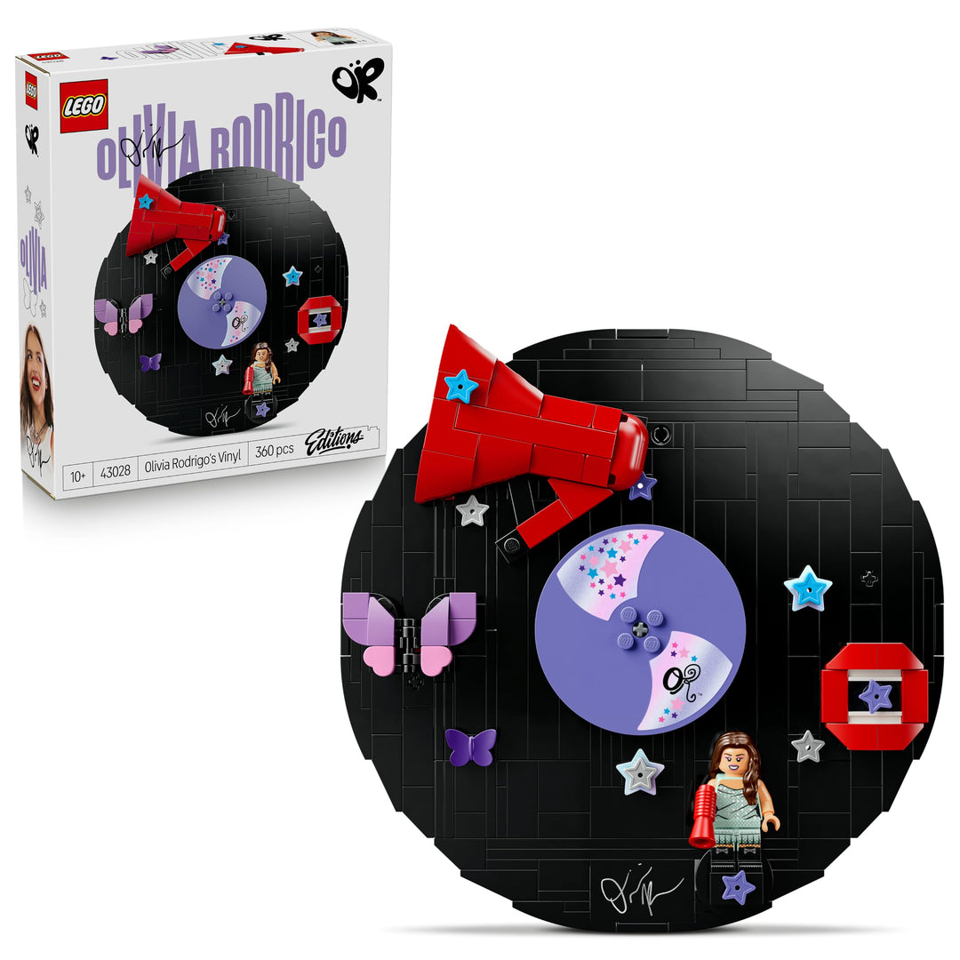 LEGO Editions Olivia Rodrigos Schallplatte - Spielzeug Schallplatte, Minifigur &amp; Zubehör - Zimmer, W