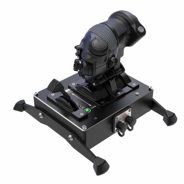 VIRPIL Controls - AEROMAX Cadet HOTAS Bundle (Premium Joystick & Gashebel Set für PC Flugsimulation,