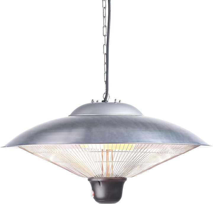 Semptec Urban Survival Technology Deckenheizstrahler: IR-Decken-Heizstrahler mit LED-Licht, Fernbedi