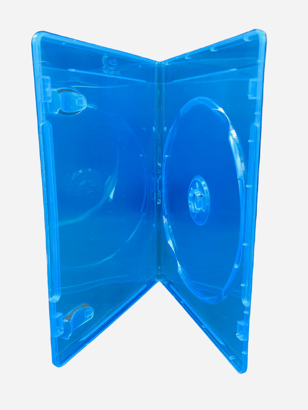 10 x Slim 6 mm Single Blu-ray Disc-Hüllen mit Booklet-Clips und Aussenhülle – für 1 CD, DVD oder Blu
