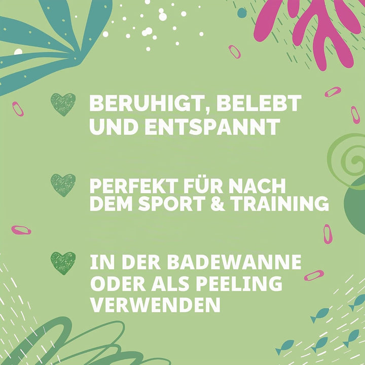 Lavology – Epsom Bade salz – Alle natürlichen Inhaltsstoffe – Beruhigend, entspannend, 5 kg