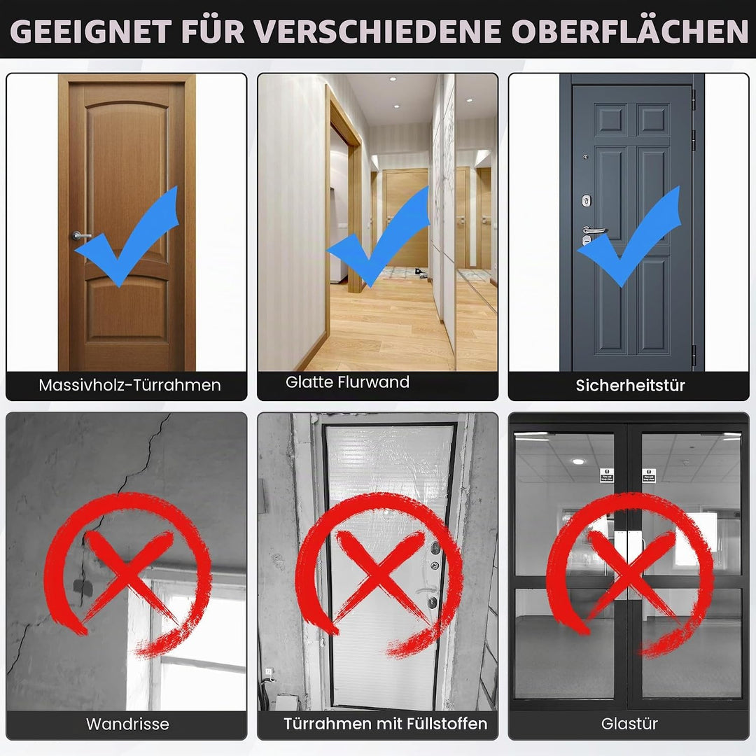 Klimmzugstange Türrahmen, Pull Up Bar Tragkraft bis 200 Kg, Reckstange Ohne SchraubenAusziehbar, Neu