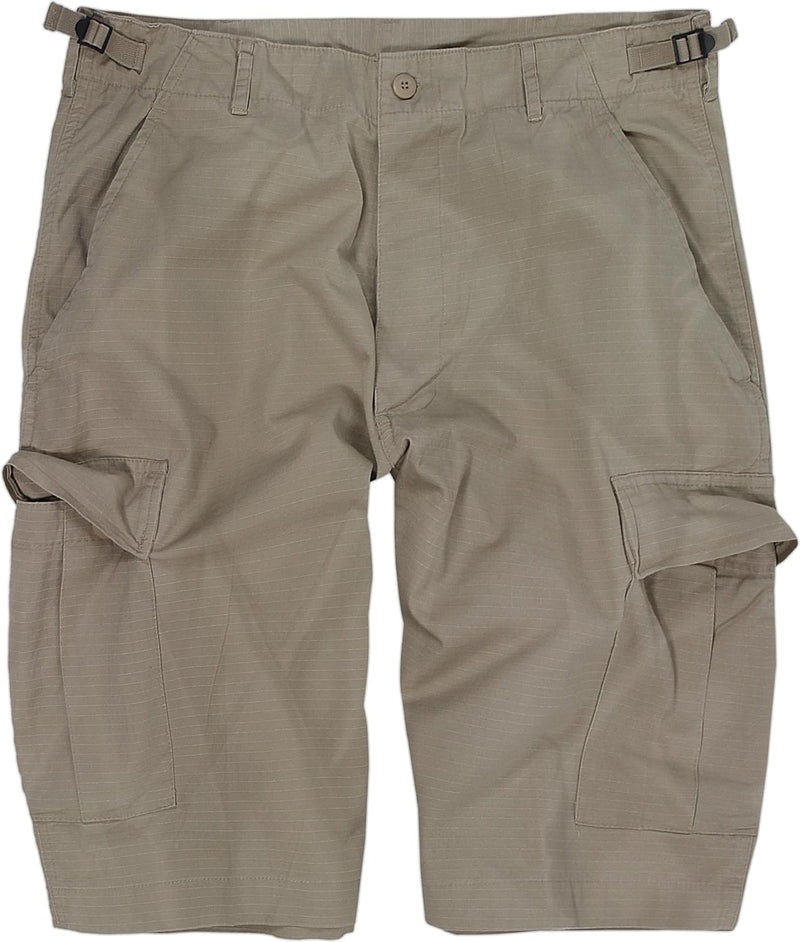 normani US Bermuda Shorts aus Ripstop-Gewebe (Baumwolle) (XS-4XL) M Khaki, M Khaki