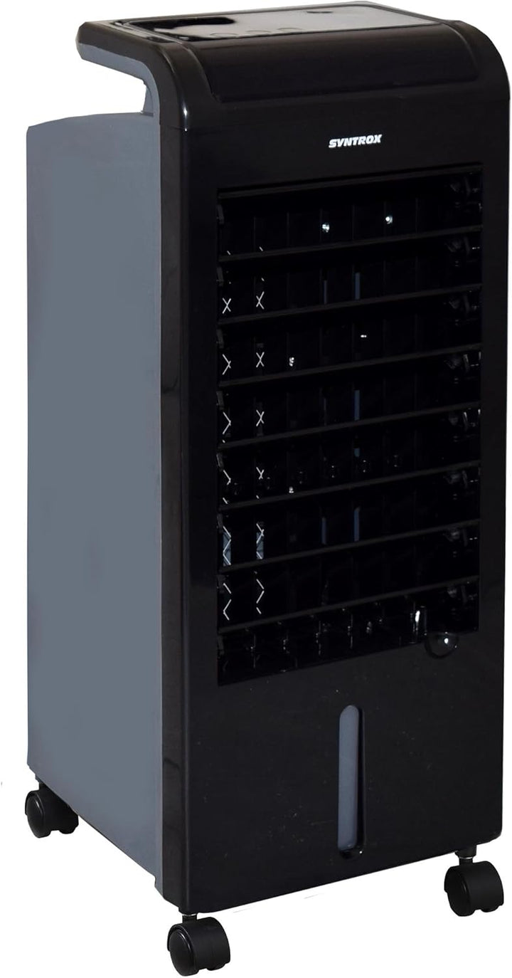 Syntrox Germany 4 in 1 Luftkühler Luftbefeuchter Lufterfrischer und Ventilator mit Touch Panel und F