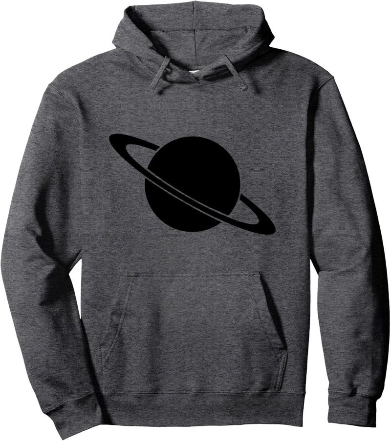 Planetensaturn-Silhouette Pullover Hoodie