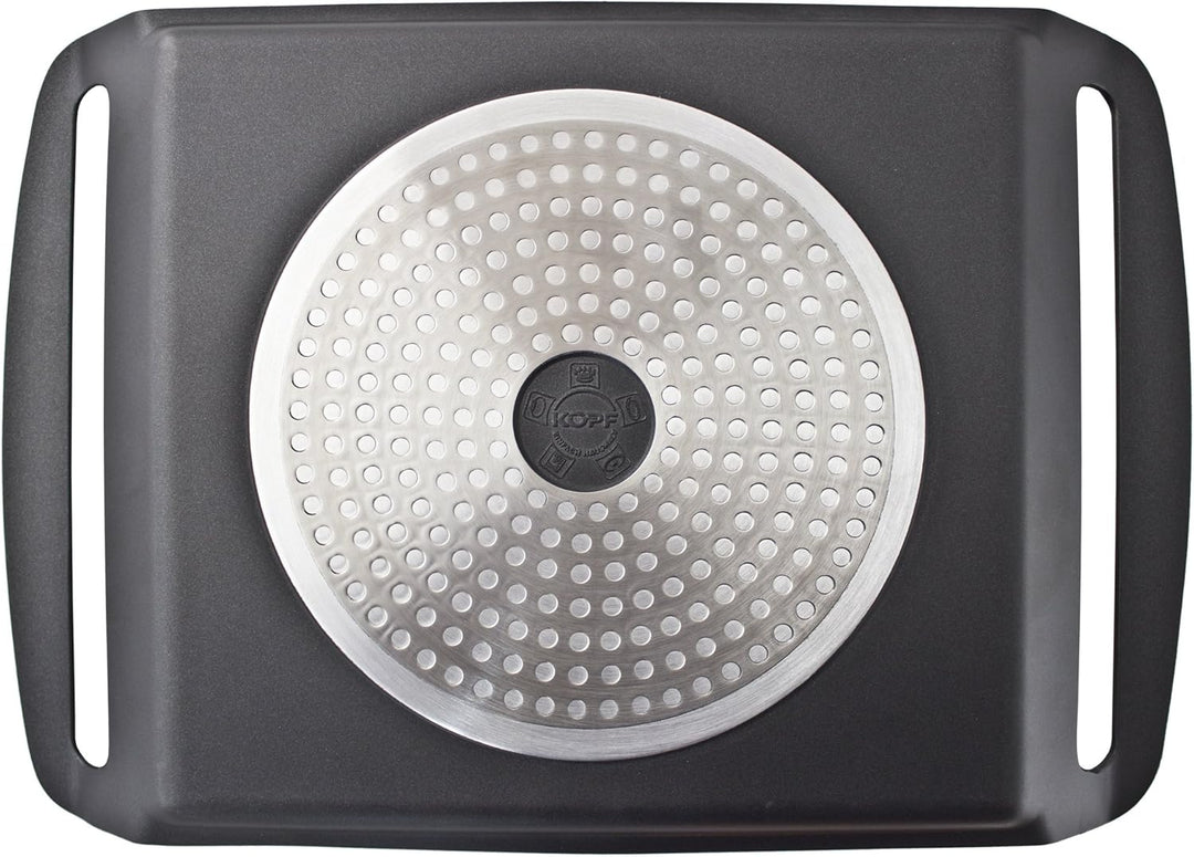 Kopf Grillplatte Marra (Aluguss, 26 x 23 cm, ILAG Beschichtung, Induktion)