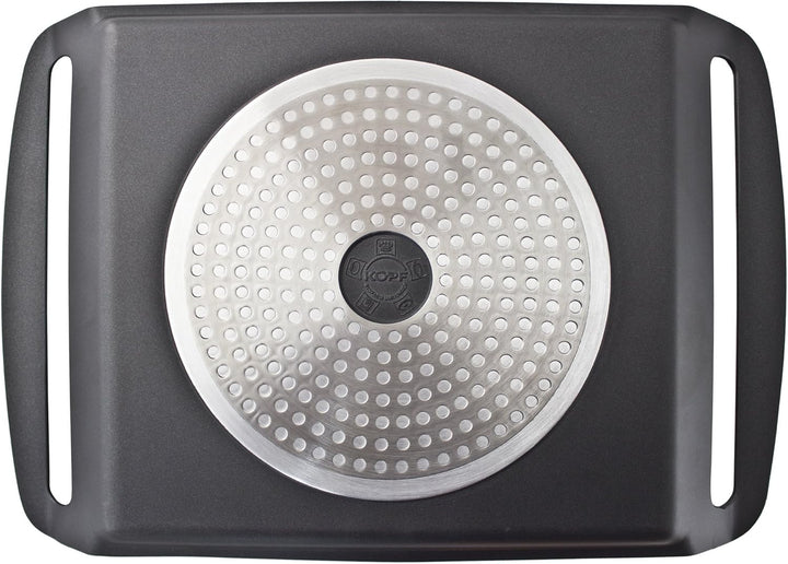 Kopf Grillplatte Marra (Aluguss, 26 x 23 cm, ILAG Beschichtung, Induktion)