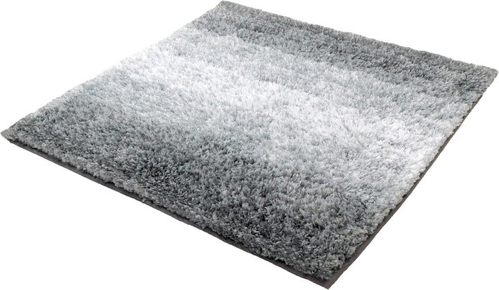 Kleine Wolke Oslo Badteppich, 100% Polyester, Platin, 60 x 60 cm WC 60 cm x 60 cm Platin, 60 cm x 60