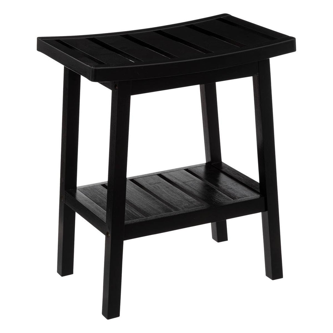 5 five simply smart 5five - aufbewahrungshocker Bambus schwarz