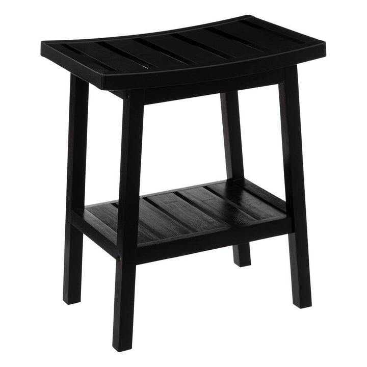 5 five simply smart 5five - aufbewahrungshocker Bambus schwarz